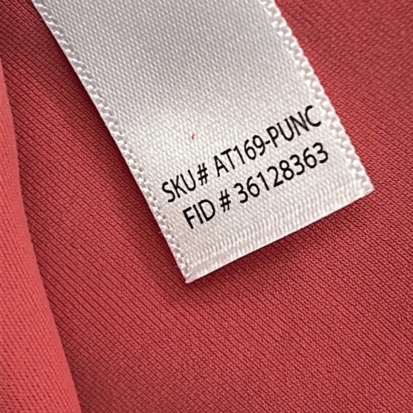 NWT Andie S Pink The Scala Bandeau Strapless Bikini Bathing Suit Top PUNC‎ - Picture 7 of 10